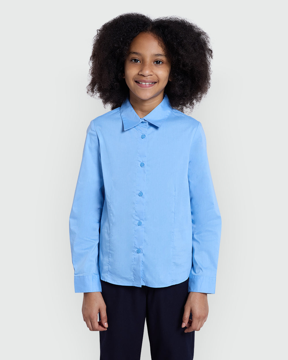 Long Sleeve Shirt For Girls – OVS In Placid Blue Azure / 9-10 Y