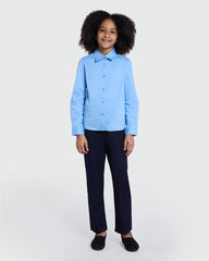 Long Sleeve Shirt For Girls – OVS In Placid Blue Azure / 9-10 Y