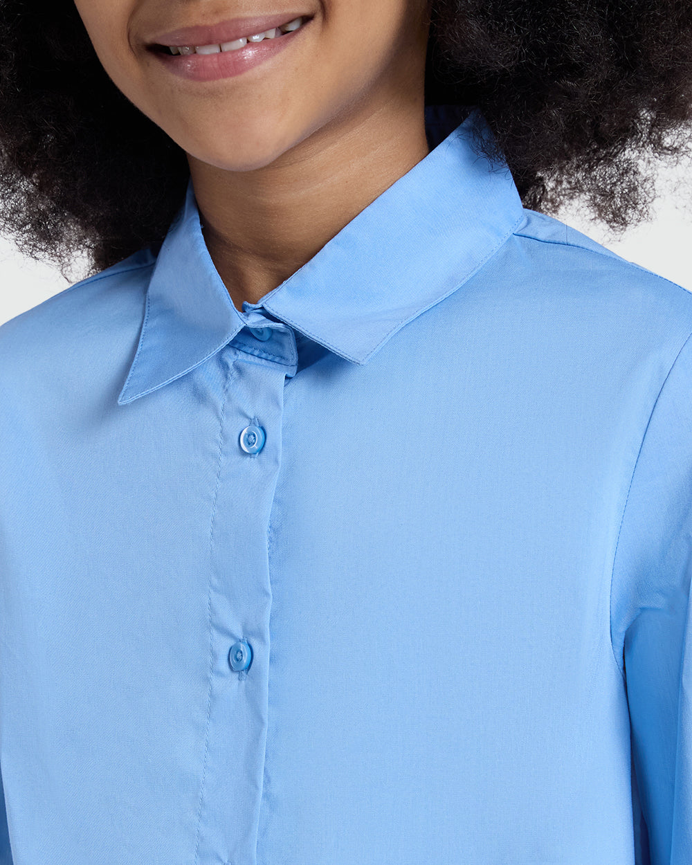 Long Sleeve Shirt For Girls – OVS In Placid Blue Azure / 9-10 Y