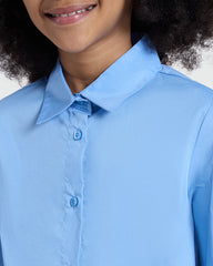 Long Sleeve Shirt For Girls – OVS In Placid Blue Azure / 9-10 Y