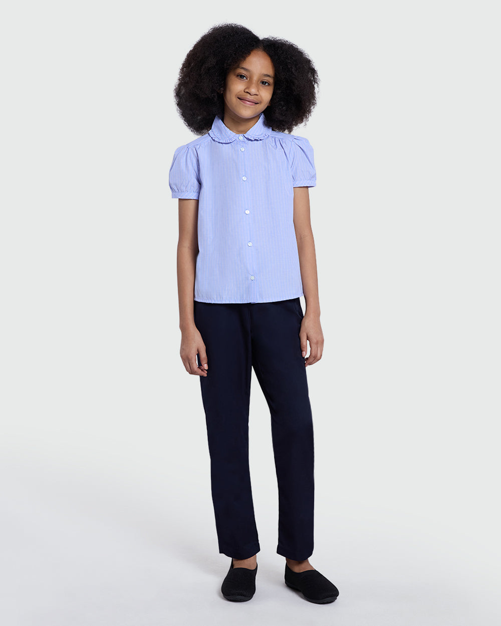 OVS Girls’ Formal Trousers In Dark Navy Blue / 9-10 Y
