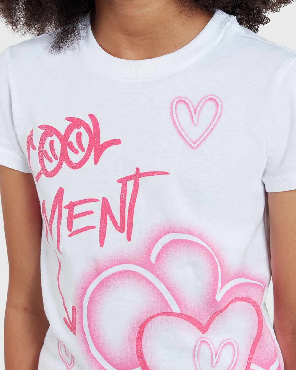 Girls’ Short Sleeve Tee In Brilliant White – OVS Essential White / 6-7 Y