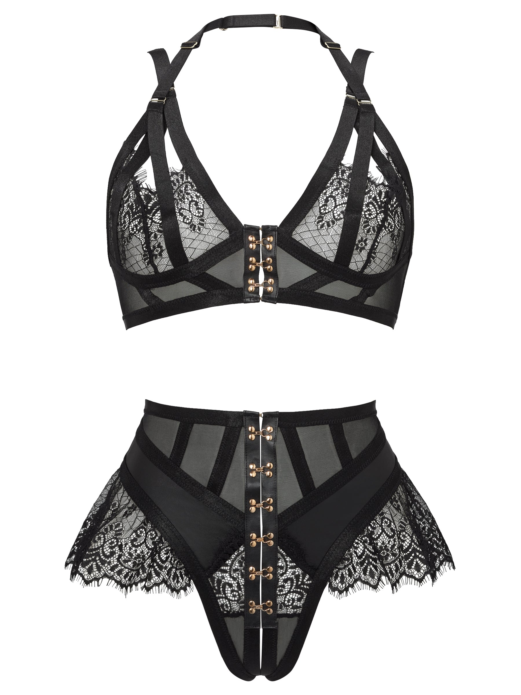 Ann Summers Exuberant Crotchless Set