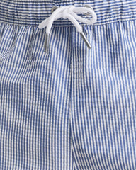 SEERSUCKER SWIM SHORTS Blue / S