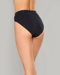 LA SENZA AMBRA BONDI BARE HI CUT BLACK BRIEF BLACK / 8/10