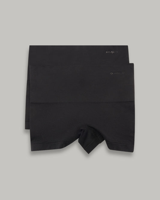 LA SENZA SEAMLESS SMOOTHIES 2 PACK SHORT BLACK / 8/10