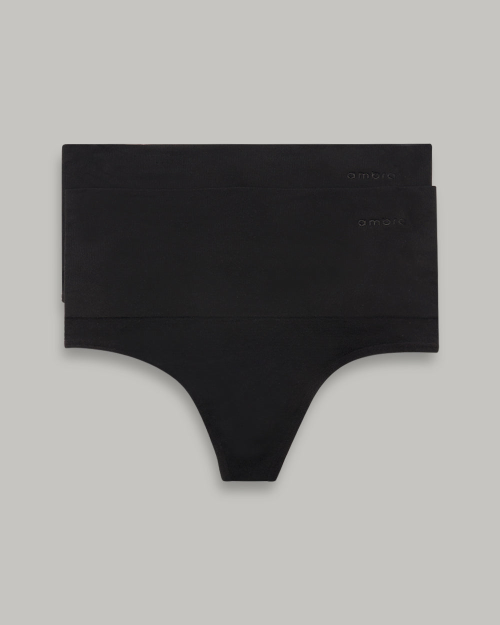 LA SENZA SEAMLESS SMOOTHIES 2 PACK GSTRING BLACK / 8/10