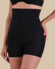 AMBRA KF POW LITE HI WAIST SHORT SOLUTIONS SHAPEWEAR BLACK / 10/12