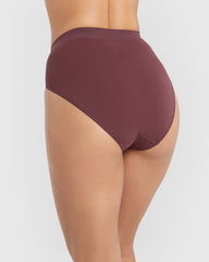 La Senza Ambra Bondi Bare Hi Cut Maroon Brief BROWN / 10/12