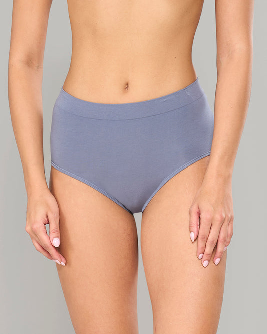 LA SENZA AMBRA ORGANIC CTN FULL BRIEF GREY / 8/10