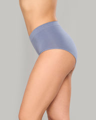 LA SENZA AMBRA ORGANIC CTN FULL BRIEF GREY / 8/10