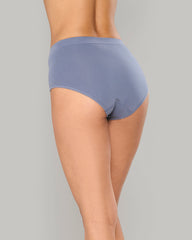 LA SENZA AMBRA ORGANIC CTN FULL BRIEF GREY / 8/10