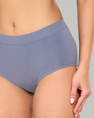 LA SENZA AMBRA ORGANIC CTN FULL BRIEF GREY / 8/10