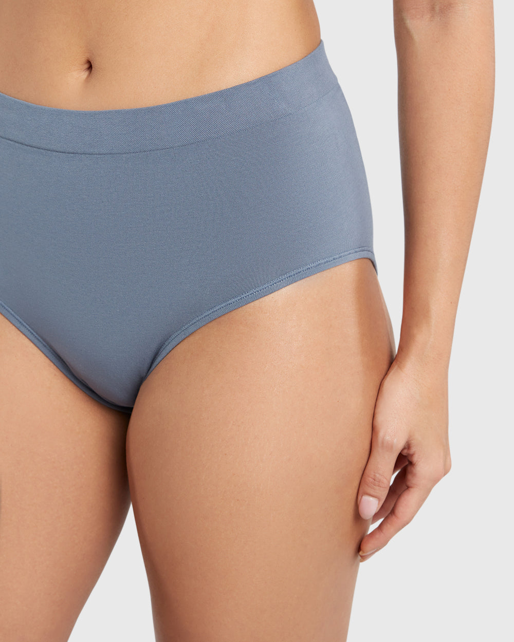 Ambra Organic Cotton Full Brief GREY / 10/12