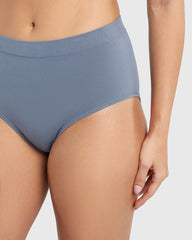 Ambra Organic Cotton Full Brief GREY / 10/12