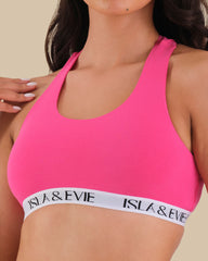 ISLA & EVIE CABARET PINK TRENDY BRA TOP CABARET PINK / S