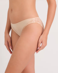 Ebd Lace Back Cheeky Panty RUGBY TAN / MED