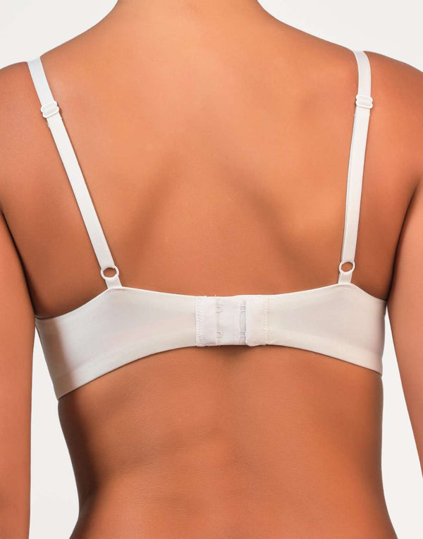 Isla & Evie Everyday Plunge Bra Ivory / 34B