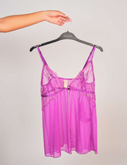 Isla & Evie Lucinda Uncupped Babydoll Dahlia / MED