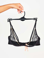 Sylvia Cupless Bra Black Beauty-Lsi / MED