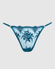 Sainted Sisters Sexy String Panty Panty Teal / M