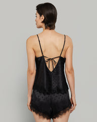 Isla & Evie Cami Black / S