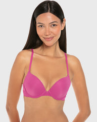 La Senza Isla And Evie Casual Comfort Rib Push Up Padded Plunge Bra Baton Rouge Baton Rouge / 34B