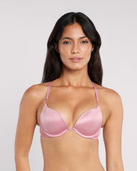 La Senza Beyond Sexy Plunge Bra Light Pink / 34B