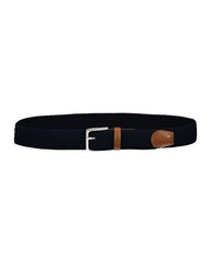 ELASTIC BRAIDED BELT Blue / 80X32