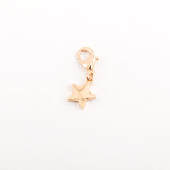 Women's Keyring Letter Charms Light Gold