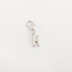 Women's Keyring Letter Charms Silver