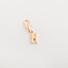 Women's Keyring Letter Charms Light Gold