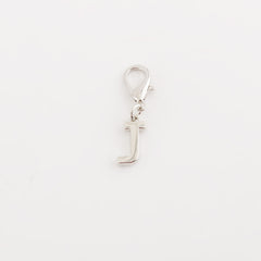 Women's Keyring Letter Charms Silver