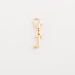 Women's Keyring Letter Charms Light Gold