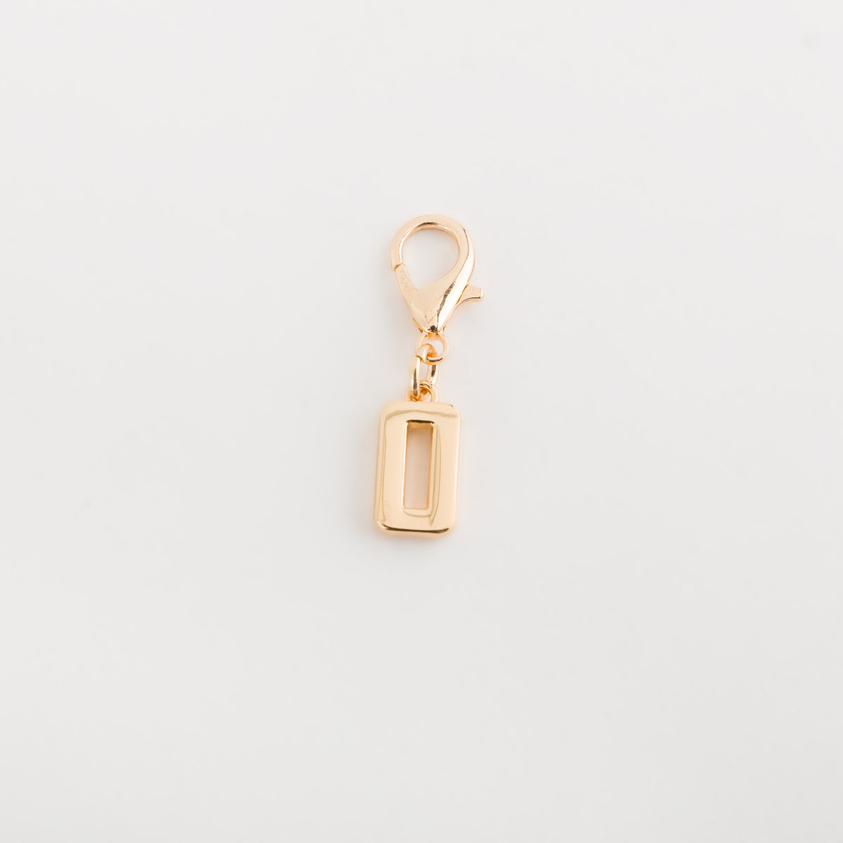 Women's Keyring Letter Charms Light Gold