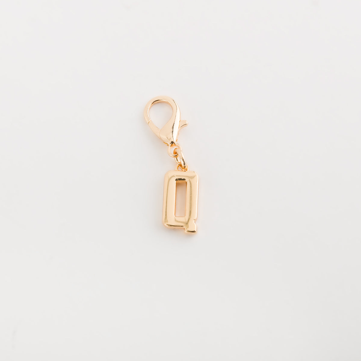 Women's Keyring Letter Charms Light Gold