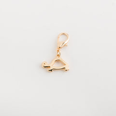 Women's Keyring Letter Charms Light Gold