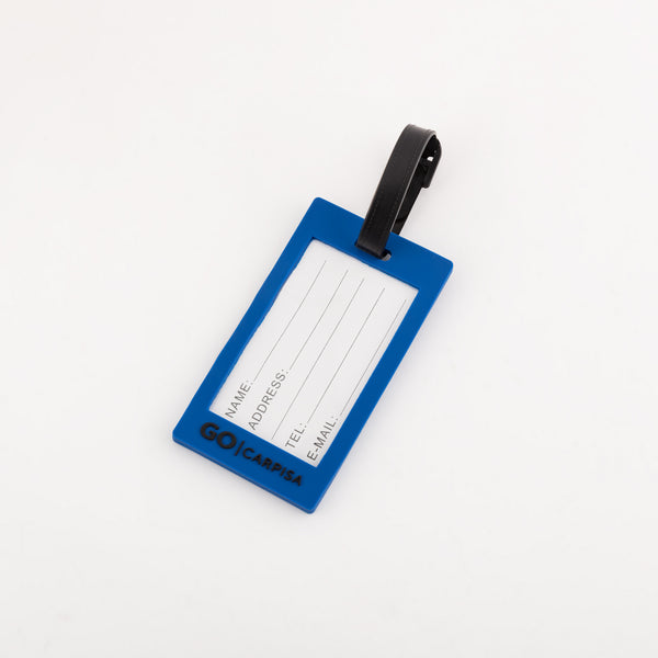Luggage Tag Tag Turtle Blue Shade
