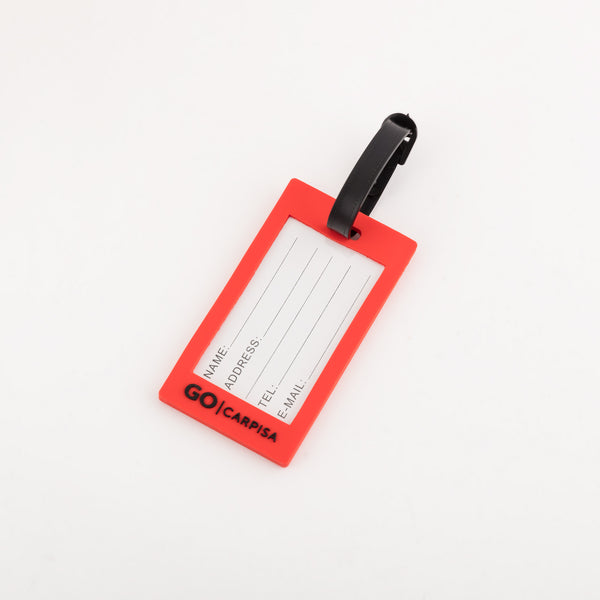 Luggage Tag Tag Turtle Imperial Red