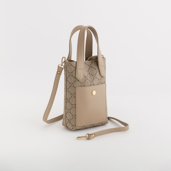 Phone Cases-Diana Wallet Single Size / Taupe/Light Taupe