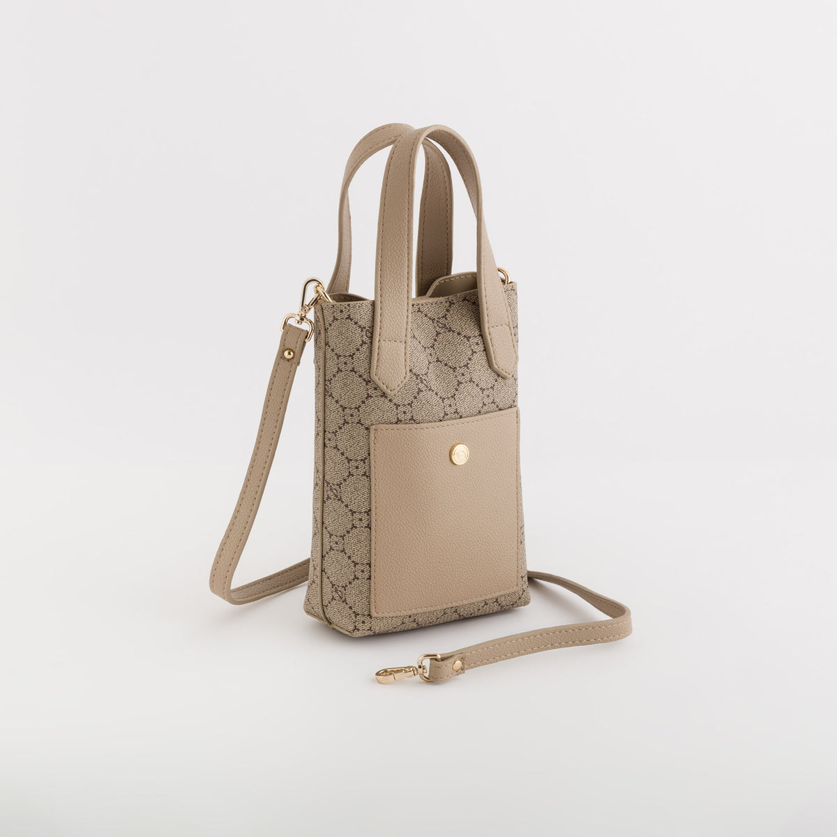 Phone Cases-Diana Wallet Single Size / Taupe/Light Taupe