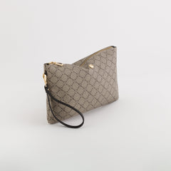 Pouches-Diana Wallet Single Size / Taupe/Black
