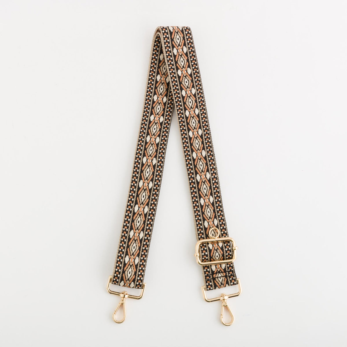 Bag Straps-Lavinia Det.Shoulder Single Size / Tan/Multicolour