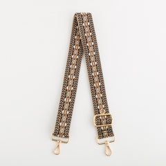 Bag Straps-Lavinia Det.Shoulder Single Size / Tan/Multicolour