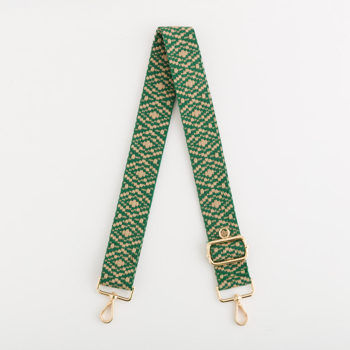 Bag Straps-Lavinia Det.Shoulder Single Size / Forest/Beige