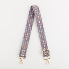 Bag Straps-Lavinia Det.Shoulder Single Size / Blue Denim/Multicolour