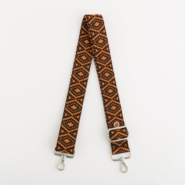 Bag Straps-Lavinia Det.Shoulder Single Size / Tan/Black