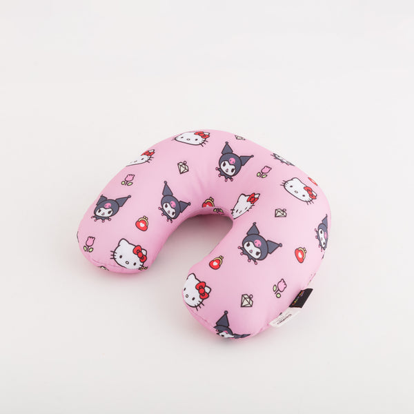Kids Travel Pillow Hello Kitty & Kuromi Pink/Multicolour