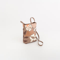 Women's Phone Case Bouquet Wallet V1 Taupe/Multicolour