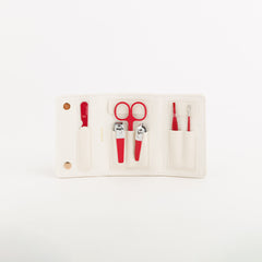 Women's Toiletry Bag Lilia Set Manicure V Butter/Lipstick Red